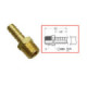 Sea-X connector Universal 3/8 NPT x 3/8