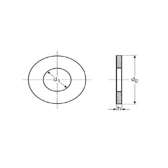 Spacer 5,3x15mm 20pakk.