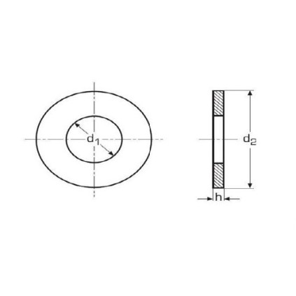 Spacer 5,3x15mm 20pakk.