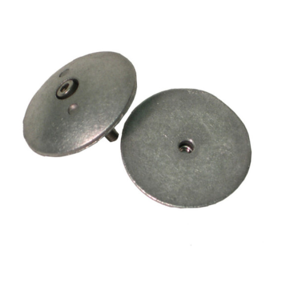 Perf metals anode, 1 7/8 Ø (R1)