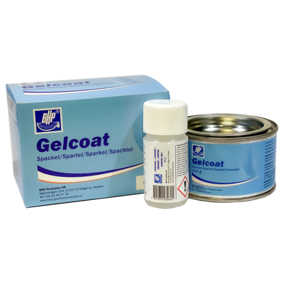 BHP Gelcoat-Filler 100g RAL-5011 blue inc. hardener