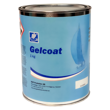 BHP Gelcoat-Topcoat 1kg 10140 white