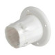 white PVC cable grommet Package 5 KPL