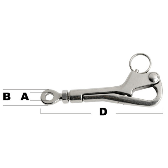 Pelican hook shackle