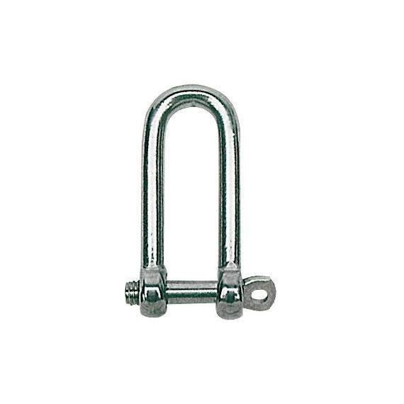 extra long S.S D shackle 6mm