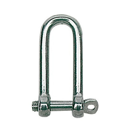 extra long S.S D shackle 6mm