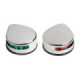 Evoled LED navigation lights red + green