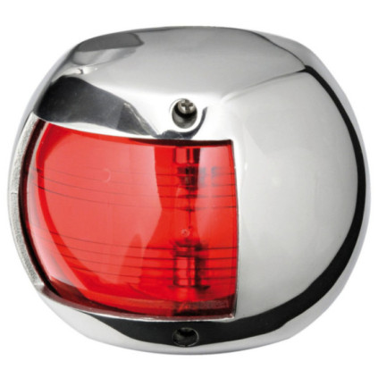 Compact 12 navigation light SS - red