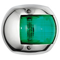 Compact 12 navigation light SS - green