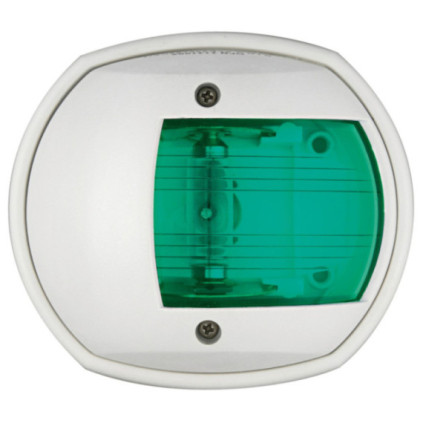 Compact 12 navigation light white - green