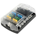 Polycarbonate fuse holder box