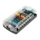 Polycarbonate fuse holder box