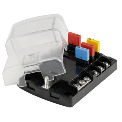 Polycarbonate fuse holder box
