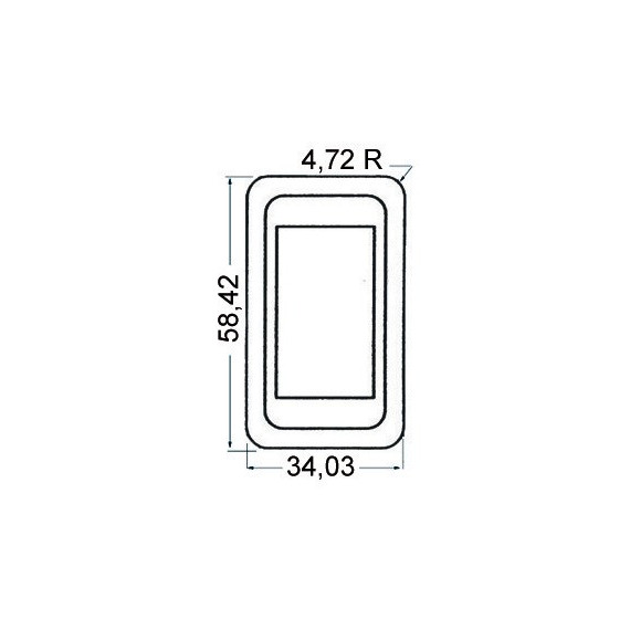 Switch bracket, single