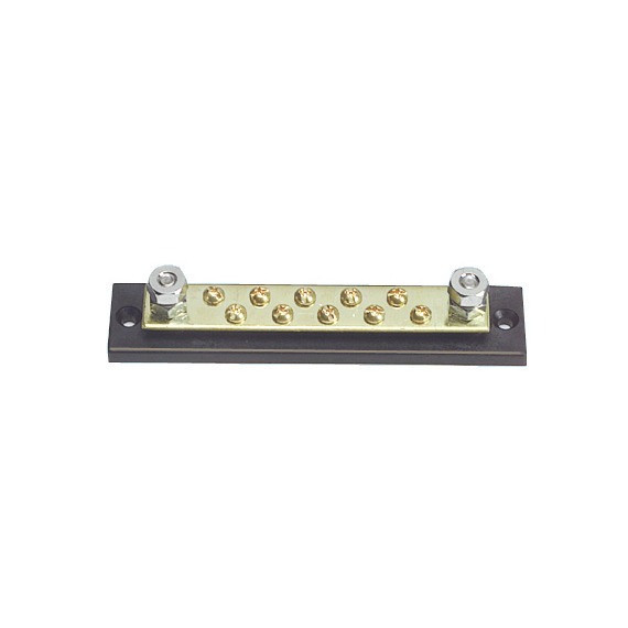 BusBar 10 terminals board 2x6 - 10x4mm