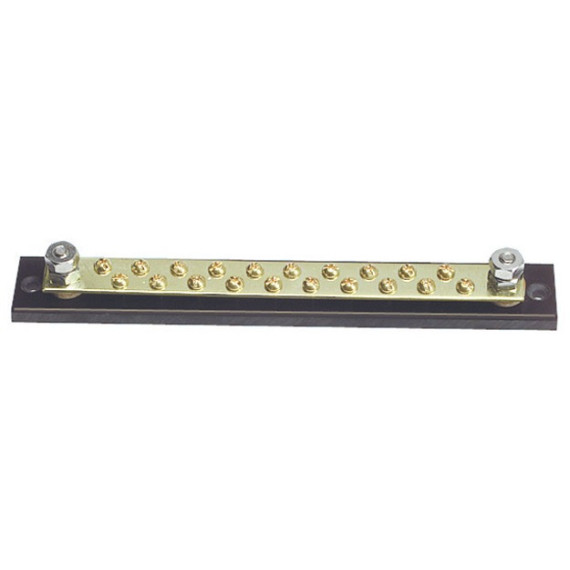 BusBar 20 terminals board  2x6mm - 20x4mm