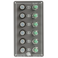 Elite six switches panel