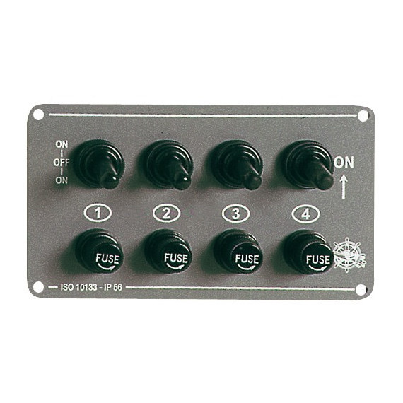 4 switches panel