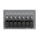 7 switches horizontal panel