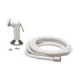 Utility shower 2,5m hose white