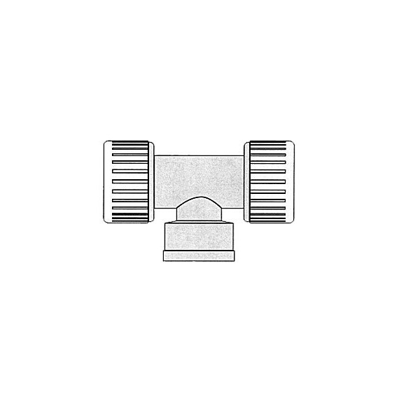 Hydrofix T joint 1/2