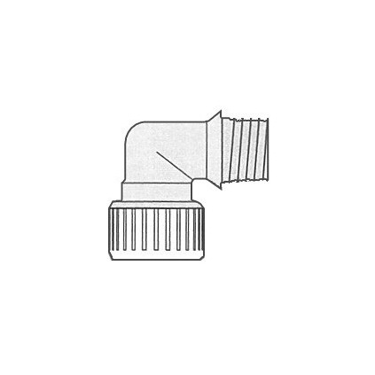 Hydrofix 1/2 elbow fem/male