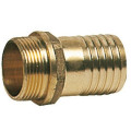 brass hose adap. male 1/4x8