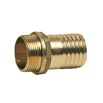 brass hose adap. male 1/4x13
