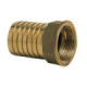 "Cast brass female hose adaptor 1""1/2 x 40 mm"