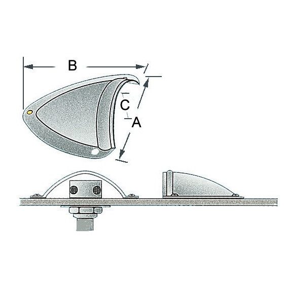 S.S thru hull protection small