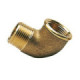 brass 90° elbow male/fem 3/8