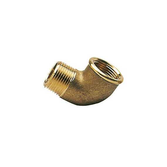 brass 90° elbow male/fem 3/8