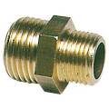 brass double nipple 1/4x3/8