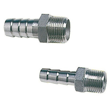 hose adapter S.S male 2x50