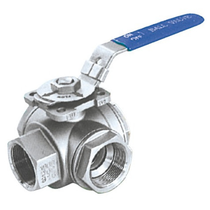 "3-way ball valve 1"""