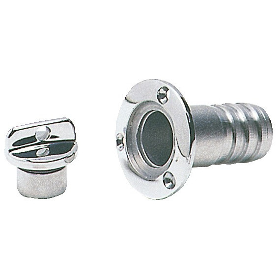 S.S bilge drain plug 48 mm