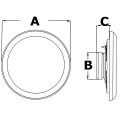 4'' dual cone marine speaker