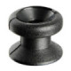 tarpaulin studs Ø 4,5 mm black