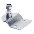 SS embossed plate w/pin