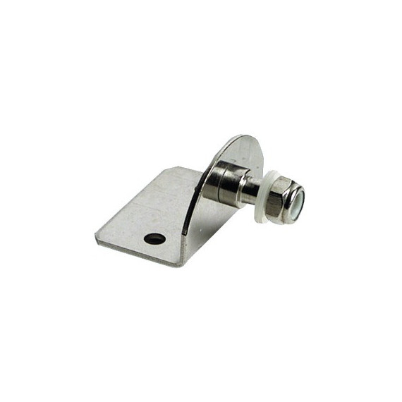 Plate, 90° edge w/pin
