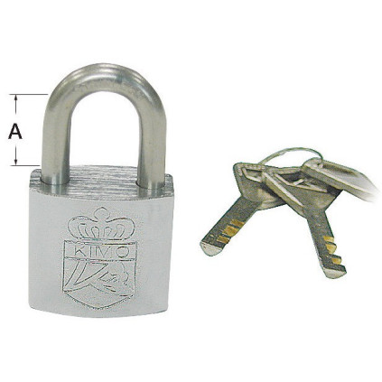 S.S padlock 60x38 mm