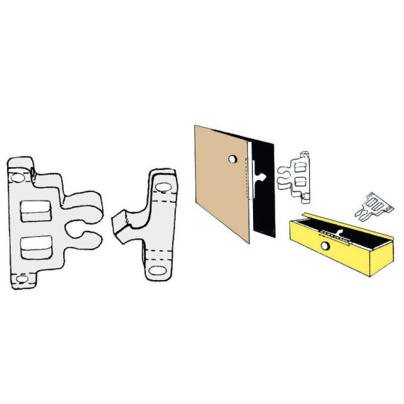 nylon door holder 2pcs/pack