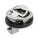 flush pull, SS, w/lock