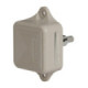 Pushbutton spring lock