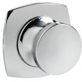 Knob+ring, spring locks
