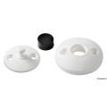 door stop, nylon+rubber,white