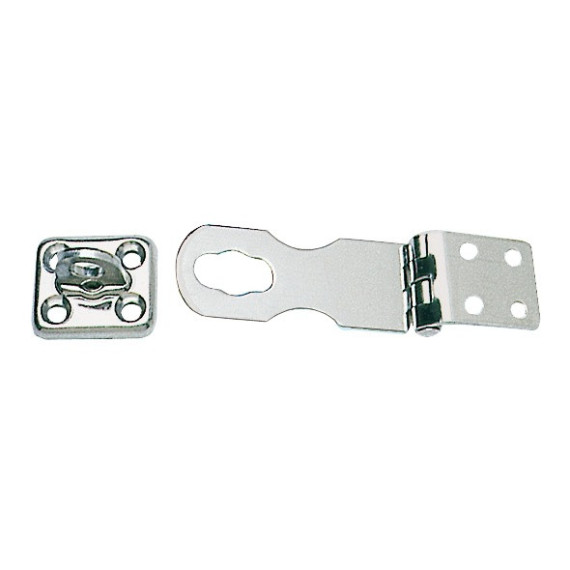 S.S hasp & staple 91x29mm