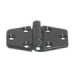 Plastic hinge 65x40 mm black