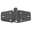 Plastic hinge 65x40 mm black