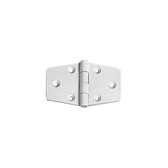 Plastic hinge 65x40 mm 2 st/box